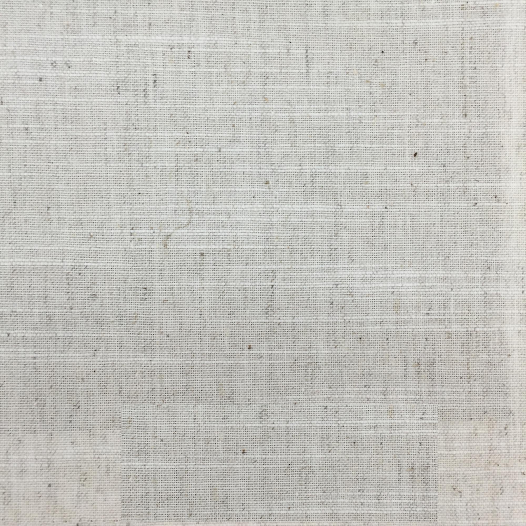 Gregory fabric in color Natural showcasing fabric solid linen blend drapery & curtain fabric.