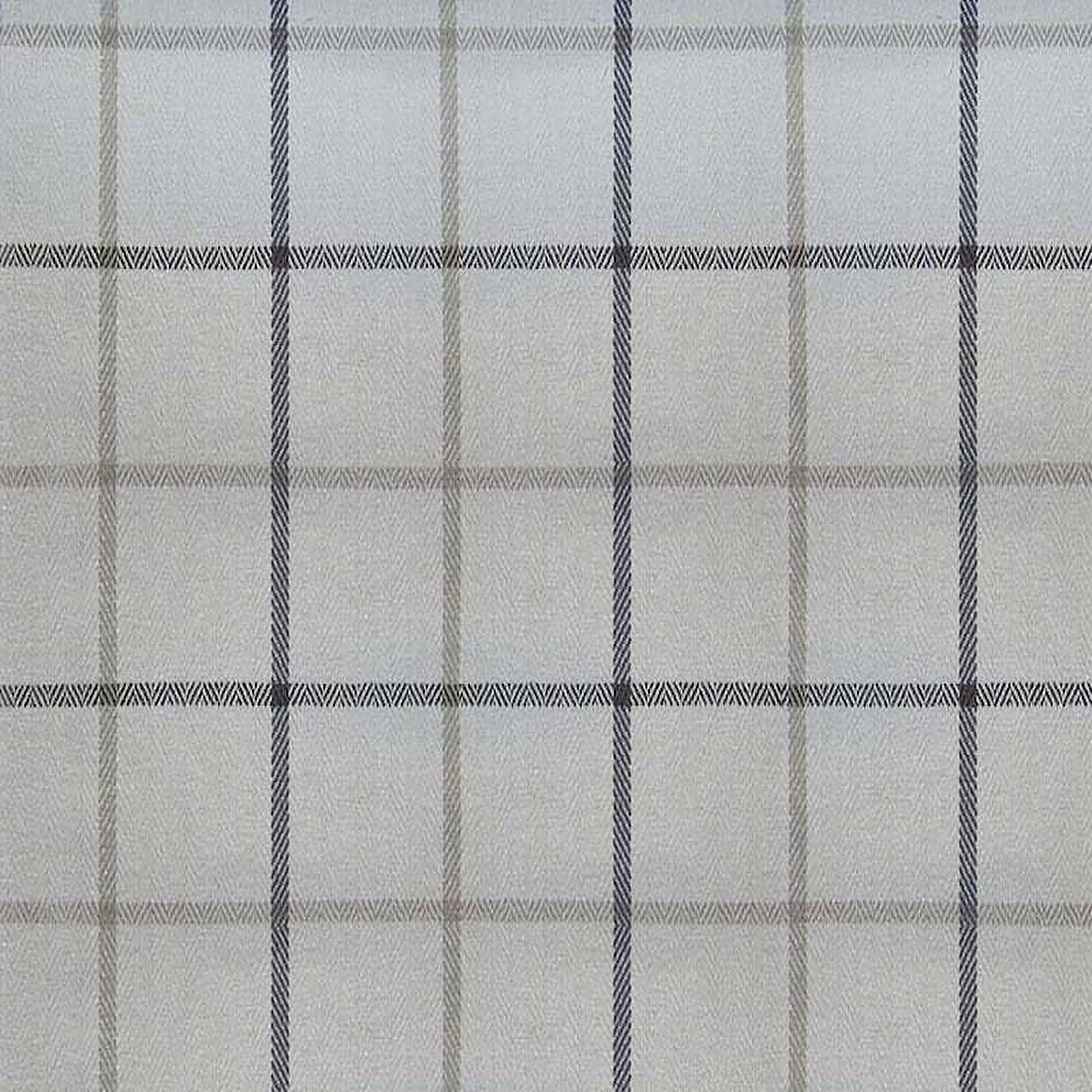 Guetta Fabric in color Flax is a Plaid Chenille Fabric pattern good for Drapery & Curtain Fabric and Upholstery Fabric