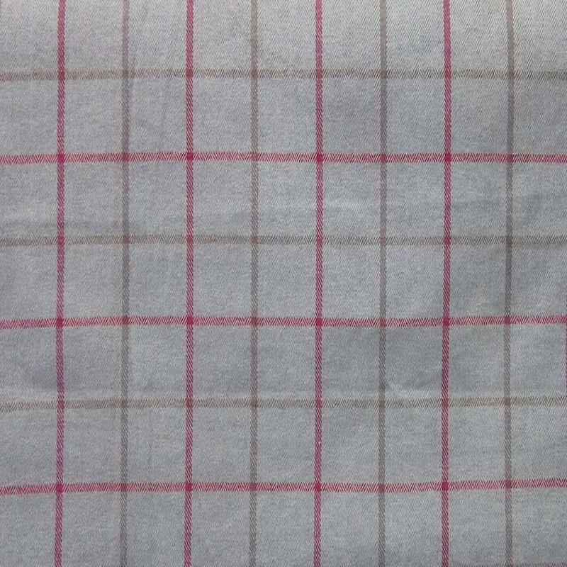 Guetta Fabric in color Seaspray is a Plaid Chenille Fabric pattern good for Drapery & Curtain Fabric and Upholstery Fabric