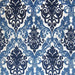 Hannah Fabric in color Ocean is a Two-Toned Damask Fabric pattern good for Upholstery Fabric