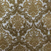 Hannah Fabric in color Brass is a Two-Toned Damask Fabric pattern good for Upholstery Fabric