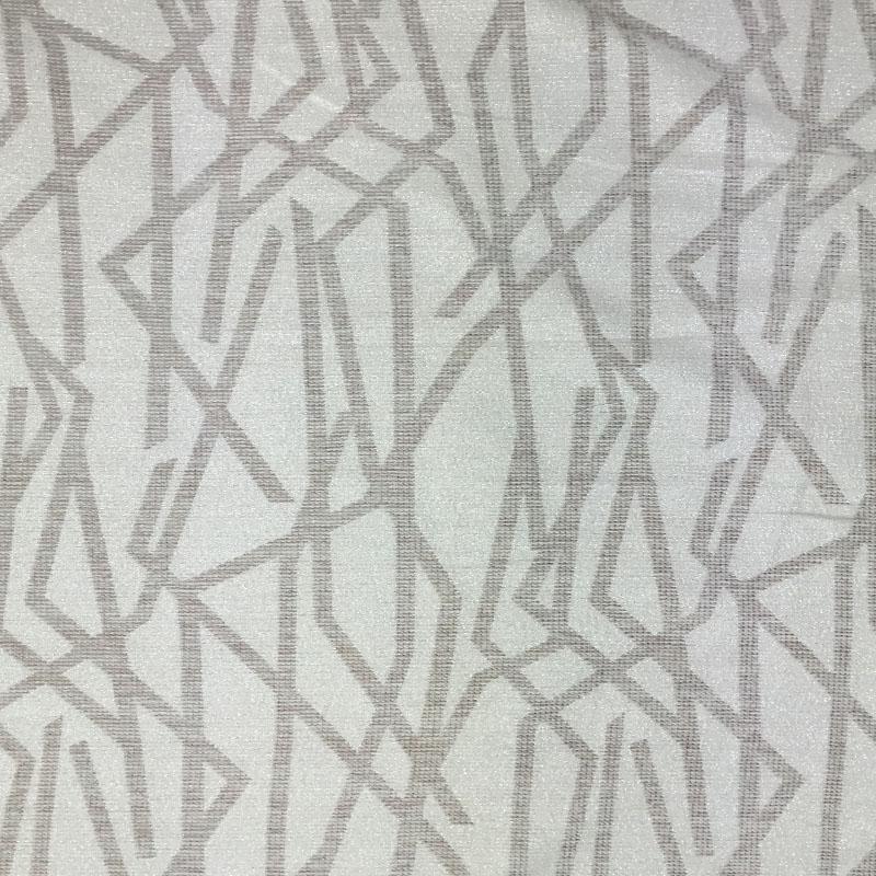 Jackie Fabric in color Mocha is a Metallic Base Abstract Line Fabric pattern good for Drapery & Curtain Fabric