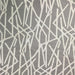 Jackie Fabric in color Gray is a Metallic Base Abstract Line Fabric pattern good for Drapery & Curtain Fabric
