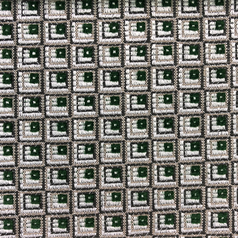Jackson Fabric in color Emerald is a Contemporary Linen Look Jacquard Fabric pattern good for Upholstery Fabric