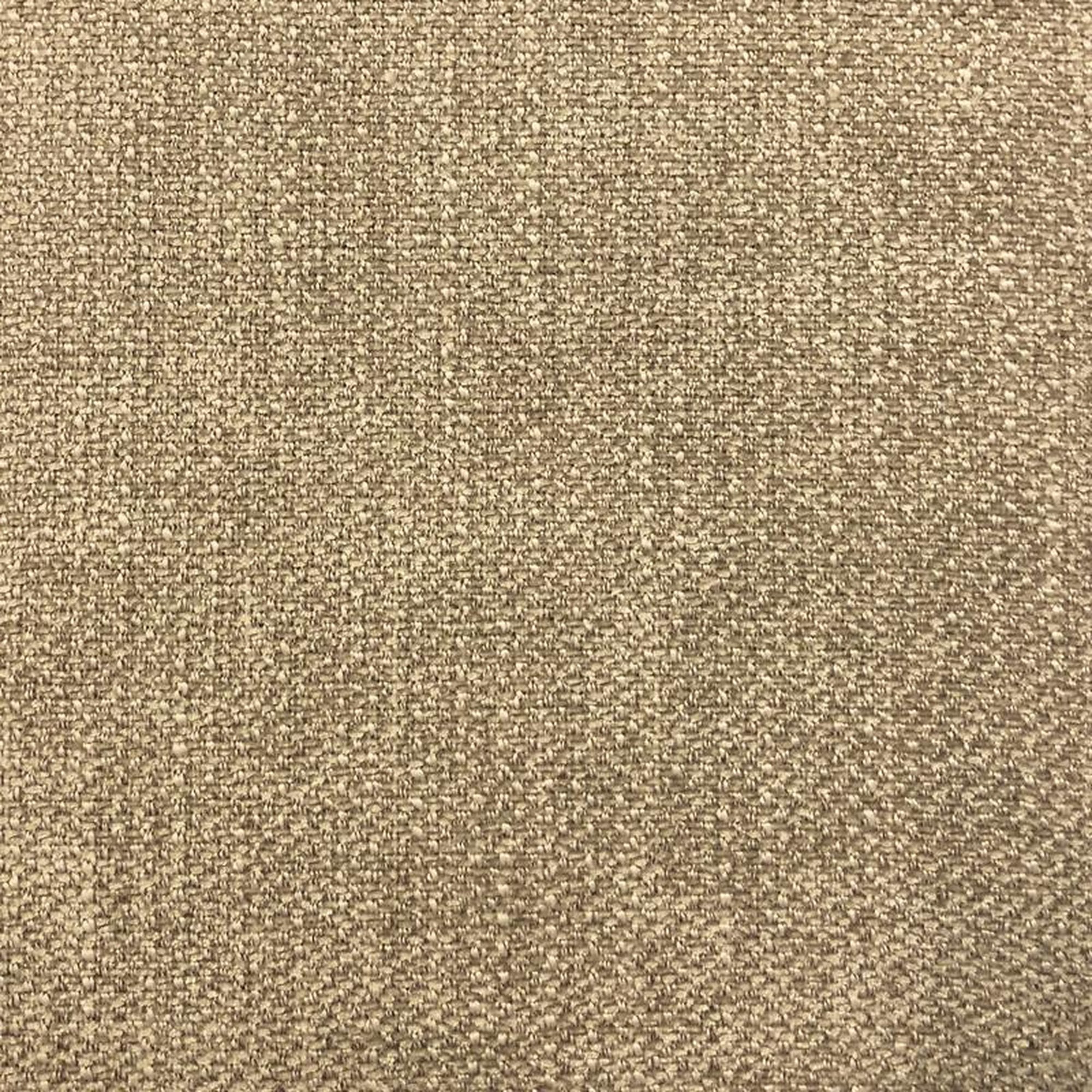 Jayden fabric in color Natural showcasing fabric textured solid chenille w/ backing upholstery fabric.
