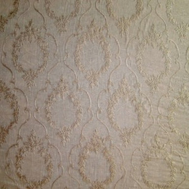 Kelly Fabric | Embroidered Floral Sheer Fabric | Drapery & Curtain Fabric