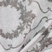 Kelly Fabric in color Gray is a Embroidered Floral Sheer Fabric pattern good for Drapery & Curtain Fabric