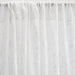 Kelly Fabric in color White is a Embroidered Floral Sheer Fabric pattern good for Drapery & Curtain Fabric