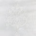 Kendall Fabric in color White is a Damask Embroidered Sheer Fabric pattern good for Drapery & Curtain Fabric