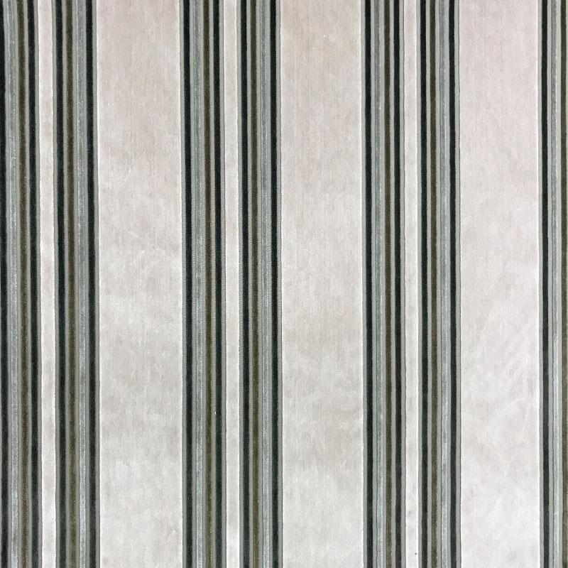 Kira Fabric | Striped Multicolor Velvet