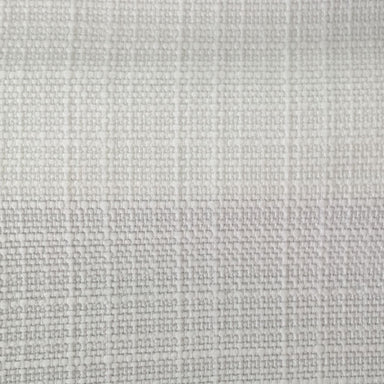Klein Fabric in color White is a Solid Basketweave Linen Look Fabric pattern good for Drapery & Curtain Fabric and Upholstery Fabric