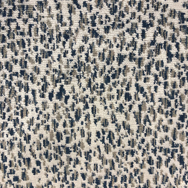 Lepard Fabric | Animal Print Velvet on Linen Look - Rodeo Home