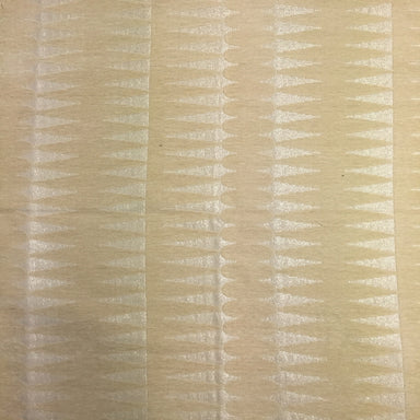 Leslie Fabric in color Cream is a Modern Geometric Metallic Fabric pattern good for Upholstery Fabric