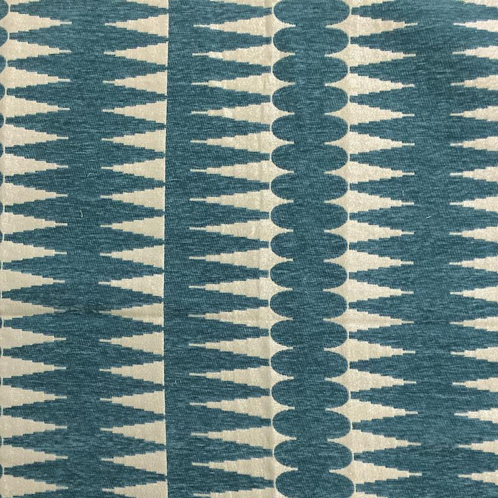 Leslie Fabric in color Spa is a Modern Geometric Metallic Fabric pattern good for Upholstery Fabric