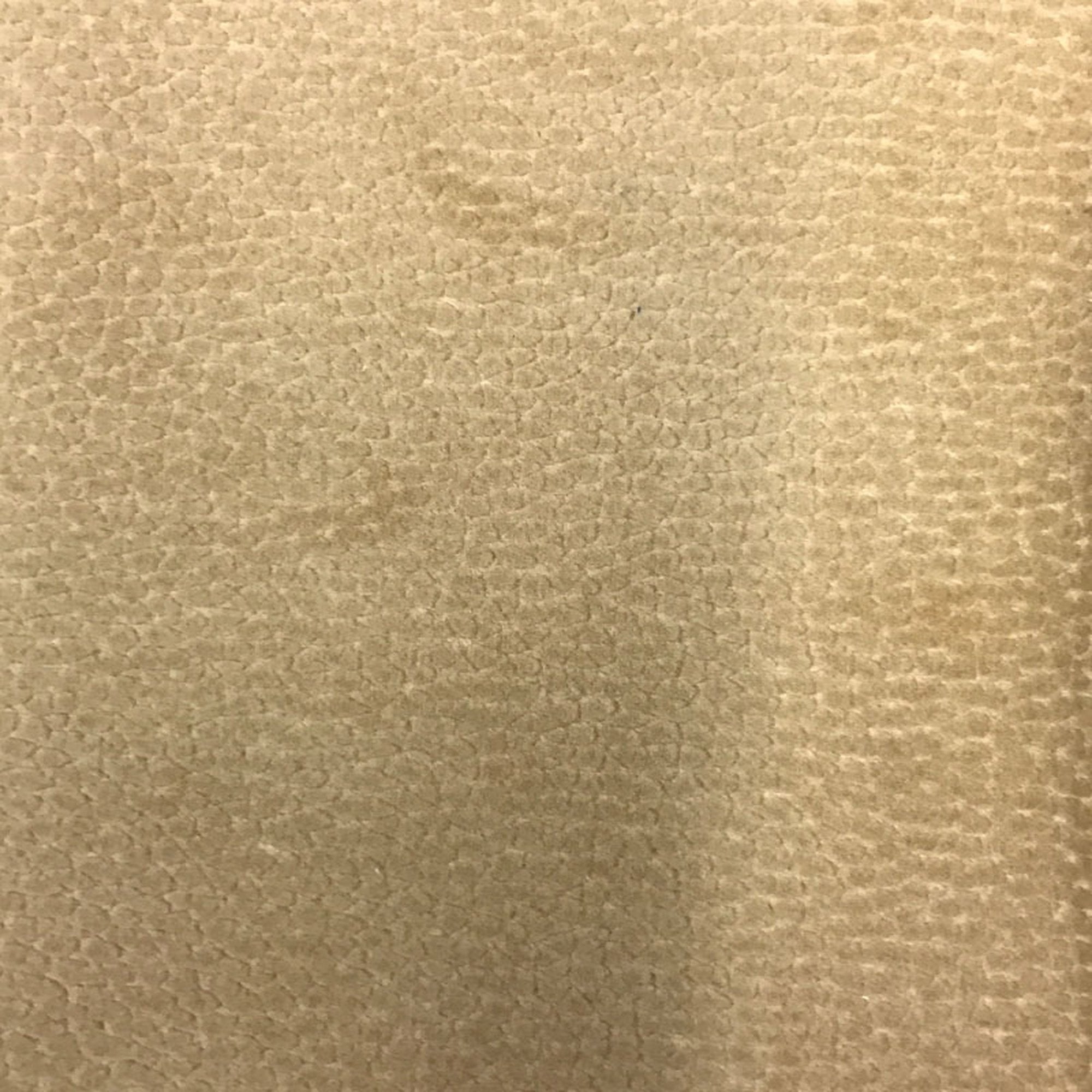 Liam fabric in color Beige showcasing fabric shiny animal skin cut velvet upholstery fabric & drapery & curtain fabric.