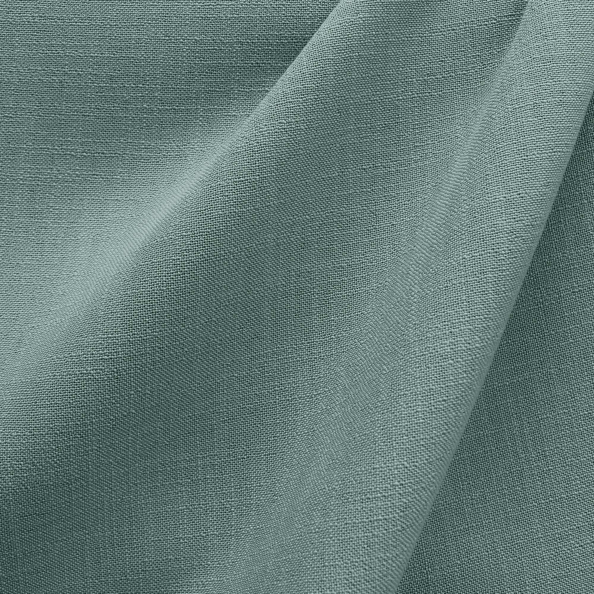Linati fabric in color Spa showcasing fabric solid linen look upholstery fabric & drapery & curtain fabric & table linen fabric.
