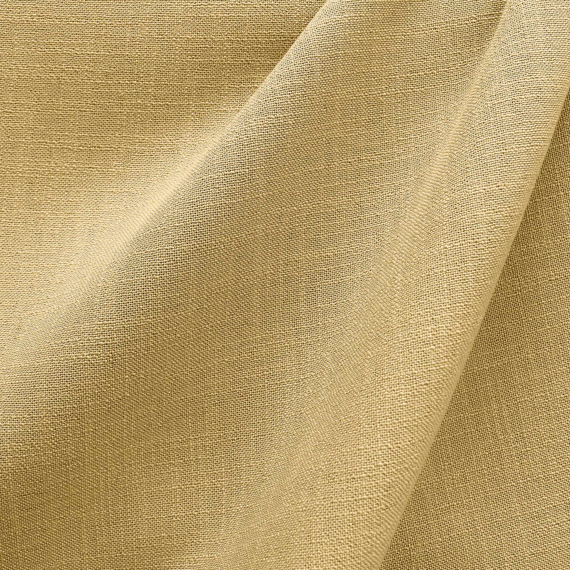 Linati fabric in color Straw showcasing fabric solid linen look upholstery fabric & drapery & curtain fabric & table linen fabric.