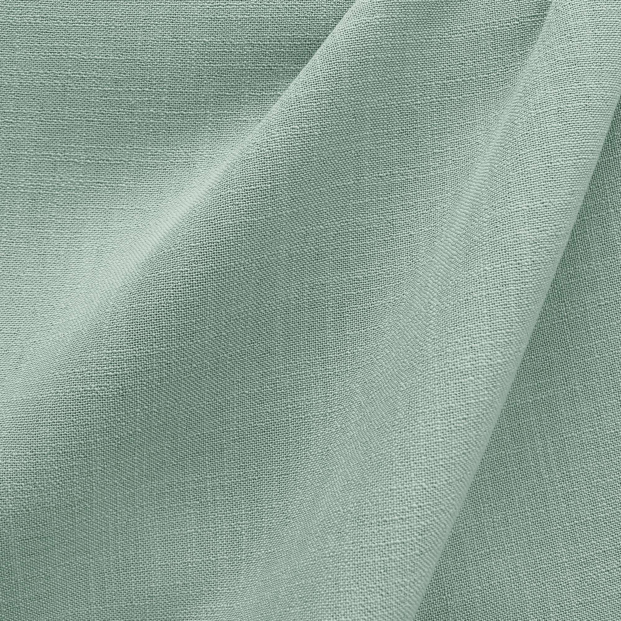Linati fabric in color Sky showcasing fabric solid linen look upholstery fabric & drapery & curtain fabric & table linen fabric.