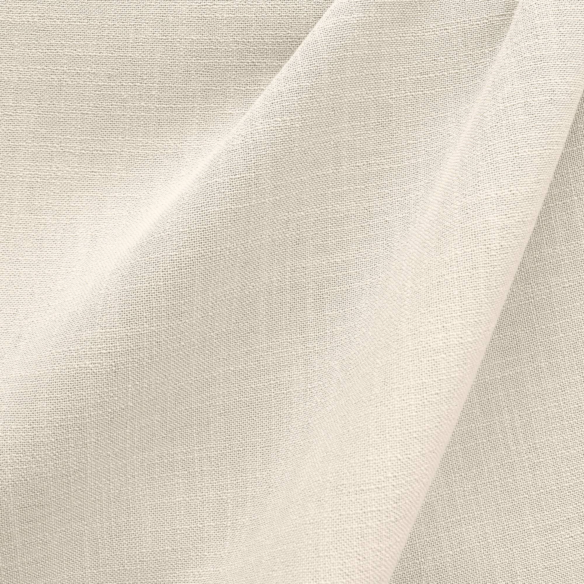 Linati fabric in color Natural showcasing fabric solid linen look upholstery fabric & drapery & curtain fabric & table linen fabric.