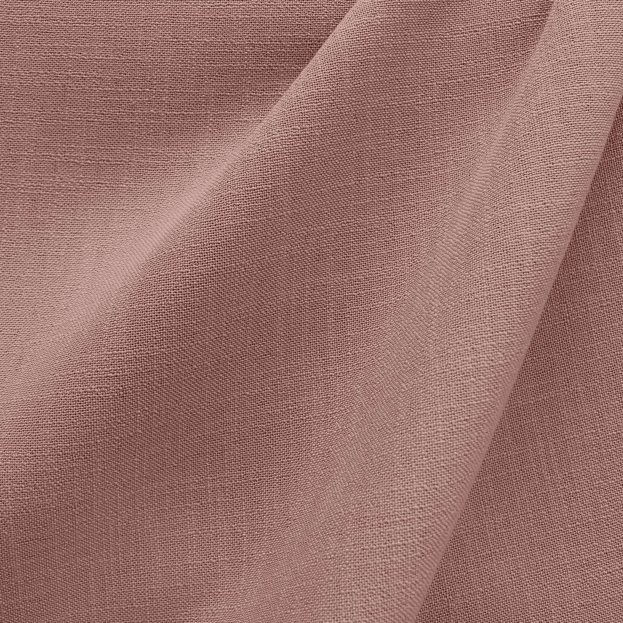 Linati fabric in color Mauve showcasing fabric solid linen look upholstery fabric & drapery & curtain fabric & table linen fabric.