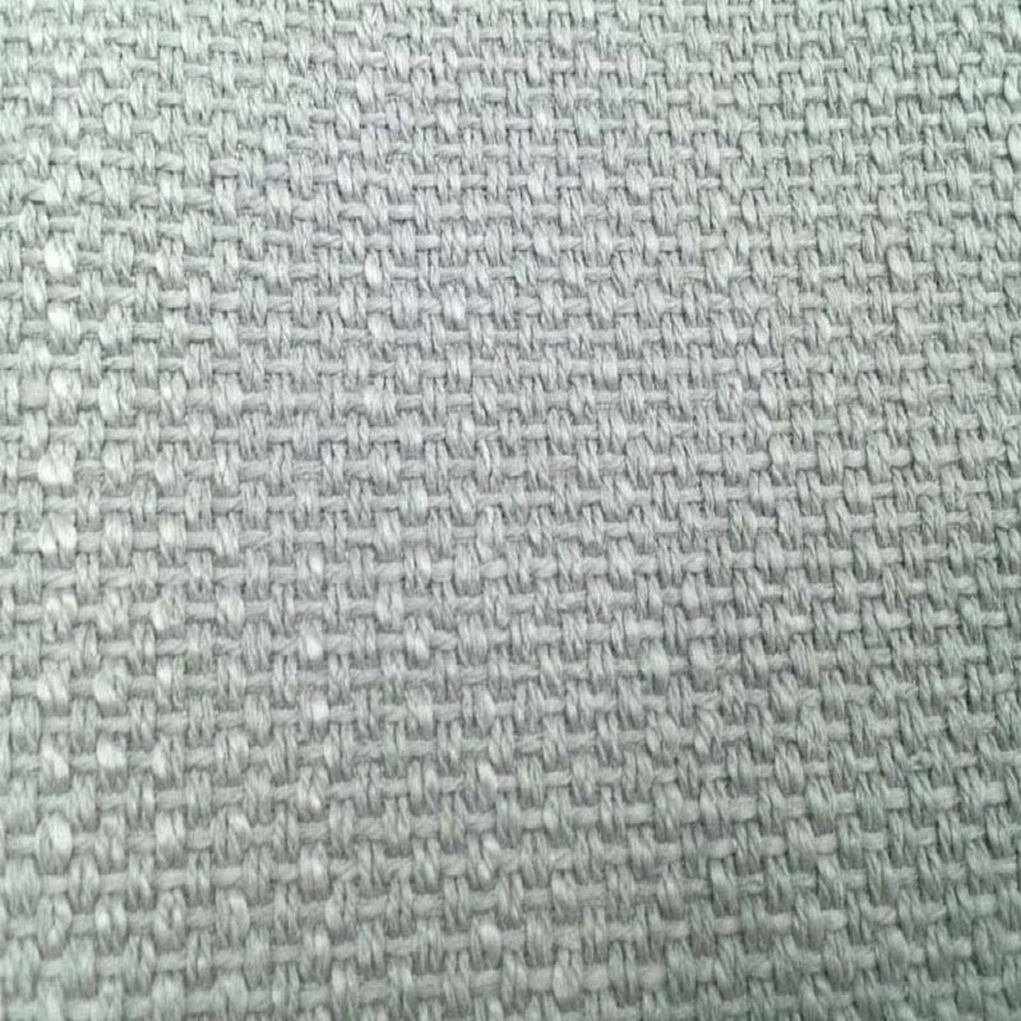 Lotus fabric in color Seaspray showcasing fabric solid textured linen look upholstery fabric & drapery & curtain fabric.