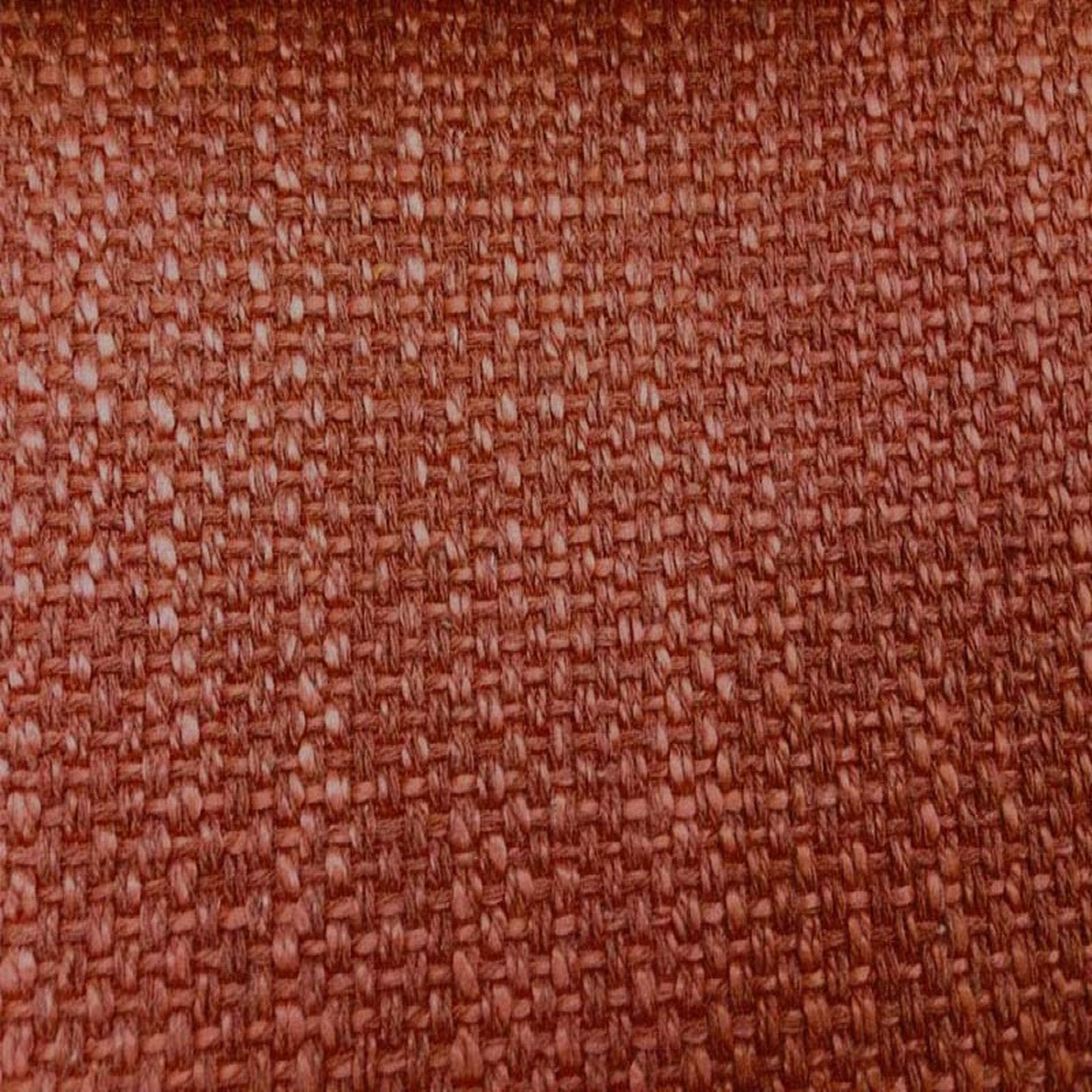 Lotus fabric in color Coral showcasing fabric solid textured linen look upholstery fabric & drapery & curtain fabric.
