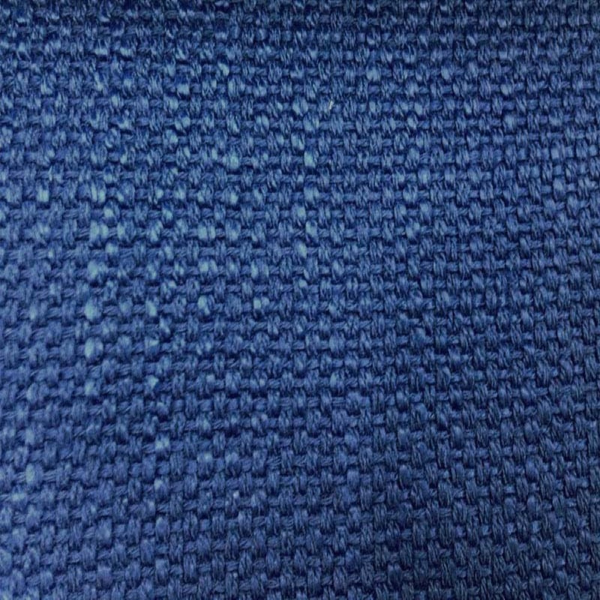 Lotus fabric in color Sapphire showcasing fabric solid textured linen look upholstery fabric & drapery & curtain fabric.