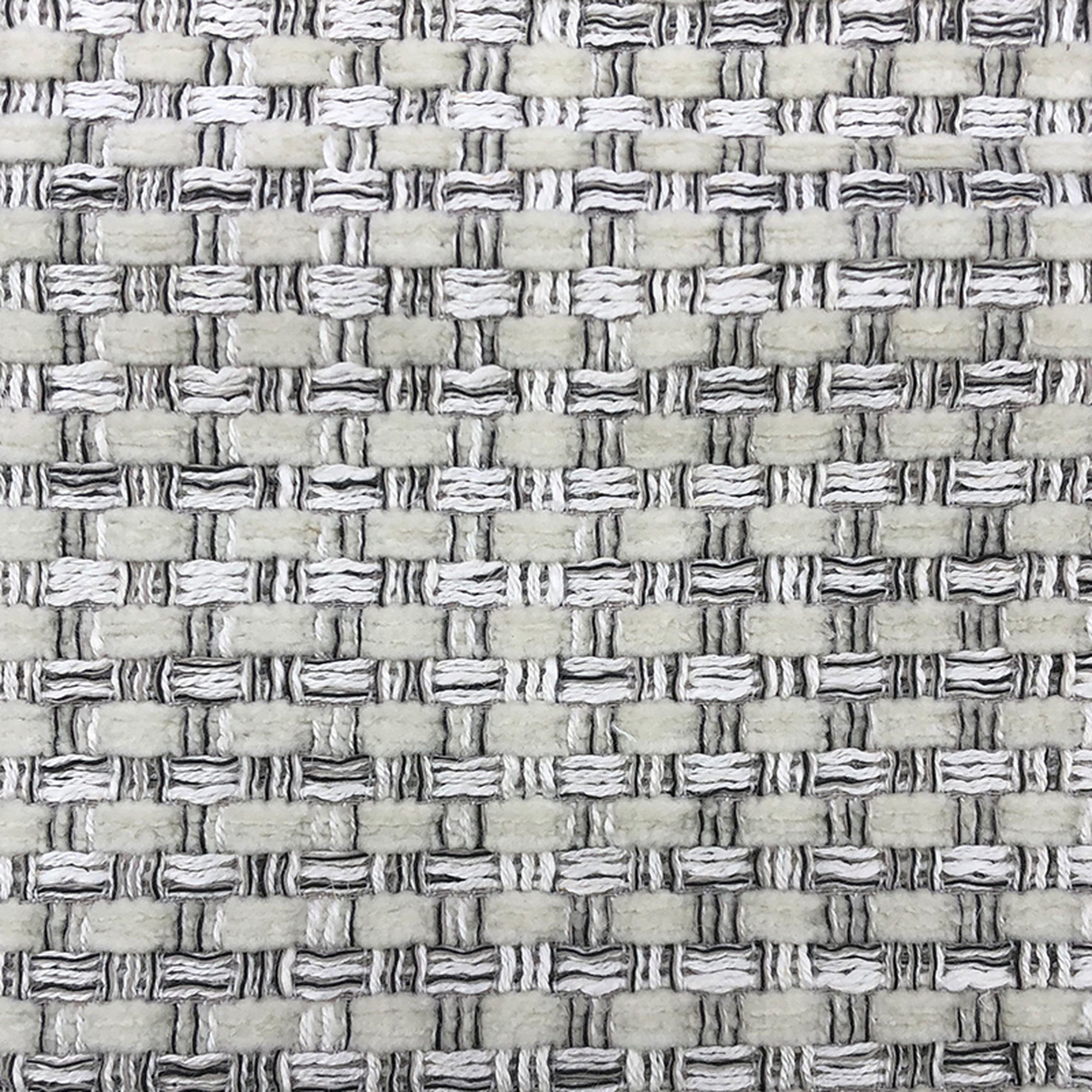 Lydia fabric in color Ivory showcasing fabric two tone woven look linen blend upholstery fabric.