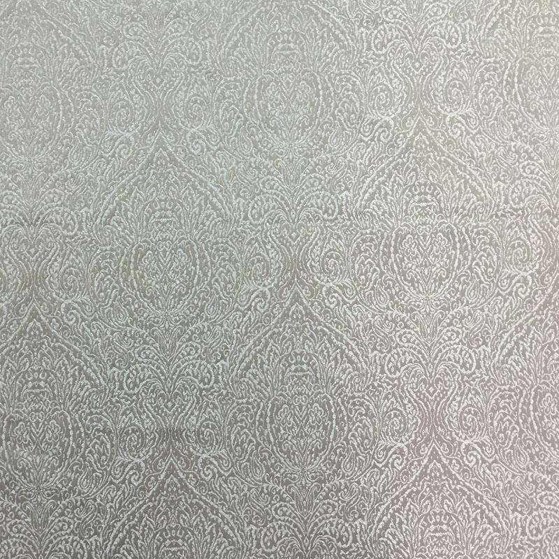 Madeline Fabric in color Ivory is a High-Sheen Damask Fabric pattern good for Upholstery Fabric