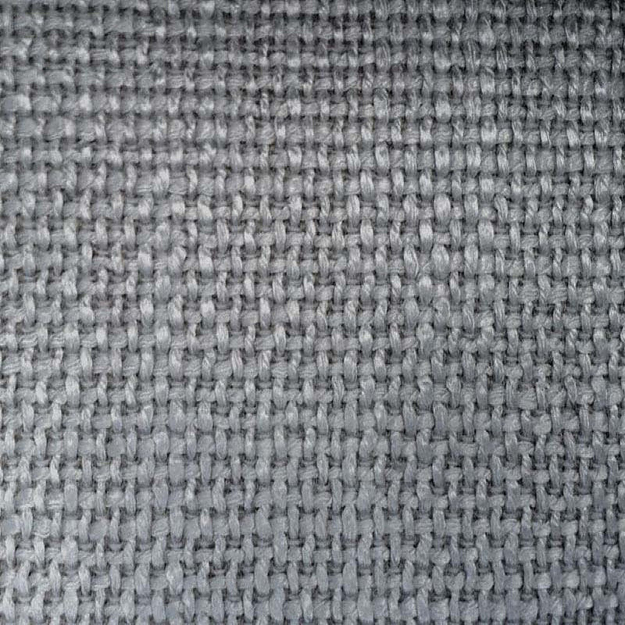 Maison Fabric in color Silver is a Classic Solid Basketweave Fabric pattern good for Upholstery Fabric