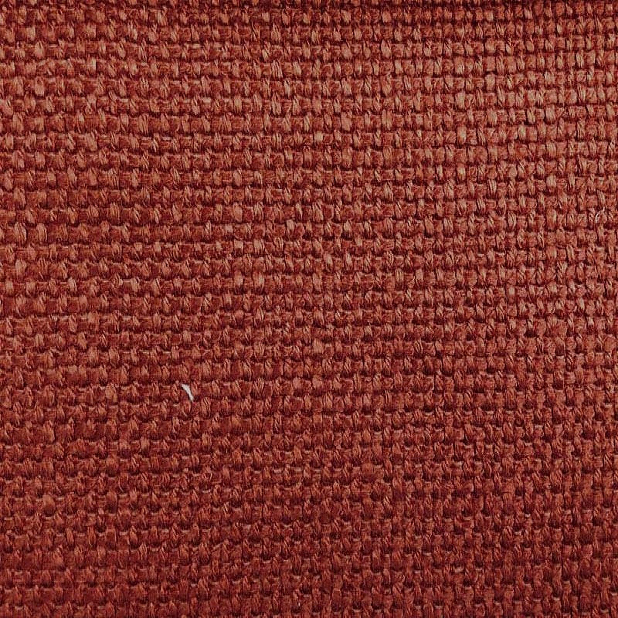 Maison Fabric in color Terracotta is a Classic Solid Basketweave Fabric pattern good for Upholstery Fabric