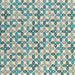 Malone Fabric in color Turquoise is a Circle Moden Geometric Fabric pattern good for Upholstery Fabric