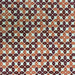 Malone Fabric in color Wine is a Circle Moden Geometric Fabric pattern good for Upholstery Fabric