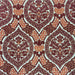 Marselle Fabric in color Wine is a Traditional Damask Fabric pattern good for Upholstery Fabric