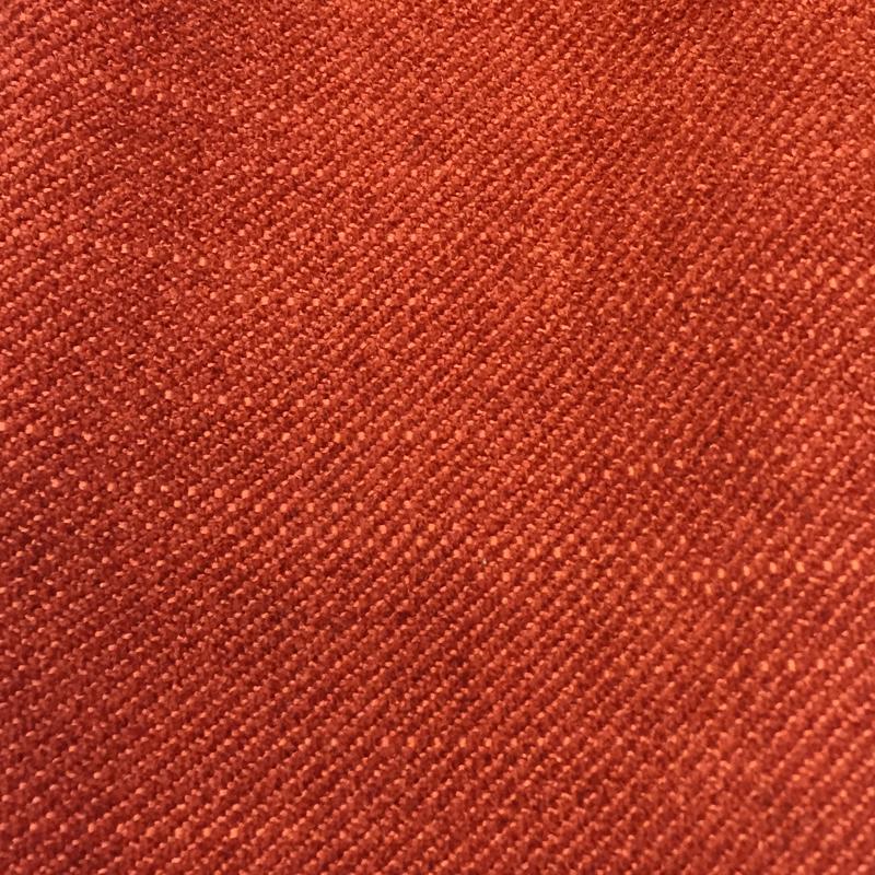 Meadow Fabric in color Rust is a Solid Linen Look Fabric pattern good for Upholstery Fabric