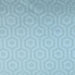Metro Fabric in color Teal is a Hexagon Modern Geometric Fabric pattern good for Drapery & Curtain Fabric and Upholstery Fabric