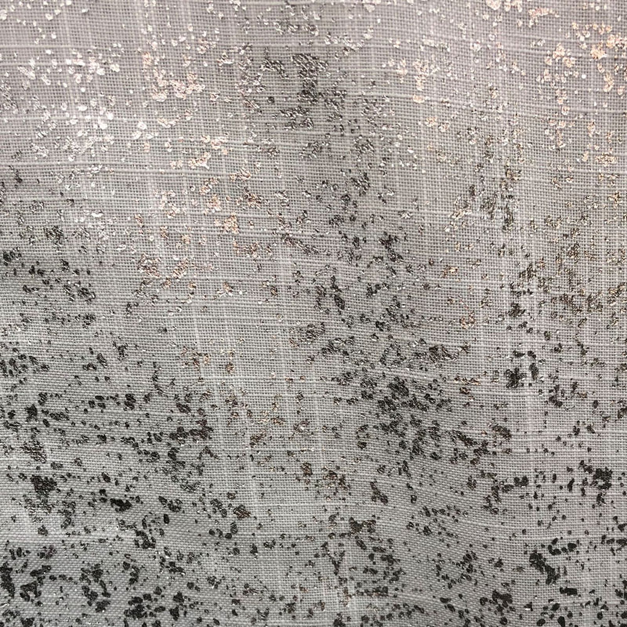 Milo Fabric in color White is a Metallic Linen Look Sheer Fabric pattern good for Drapery & Curtain Fabric