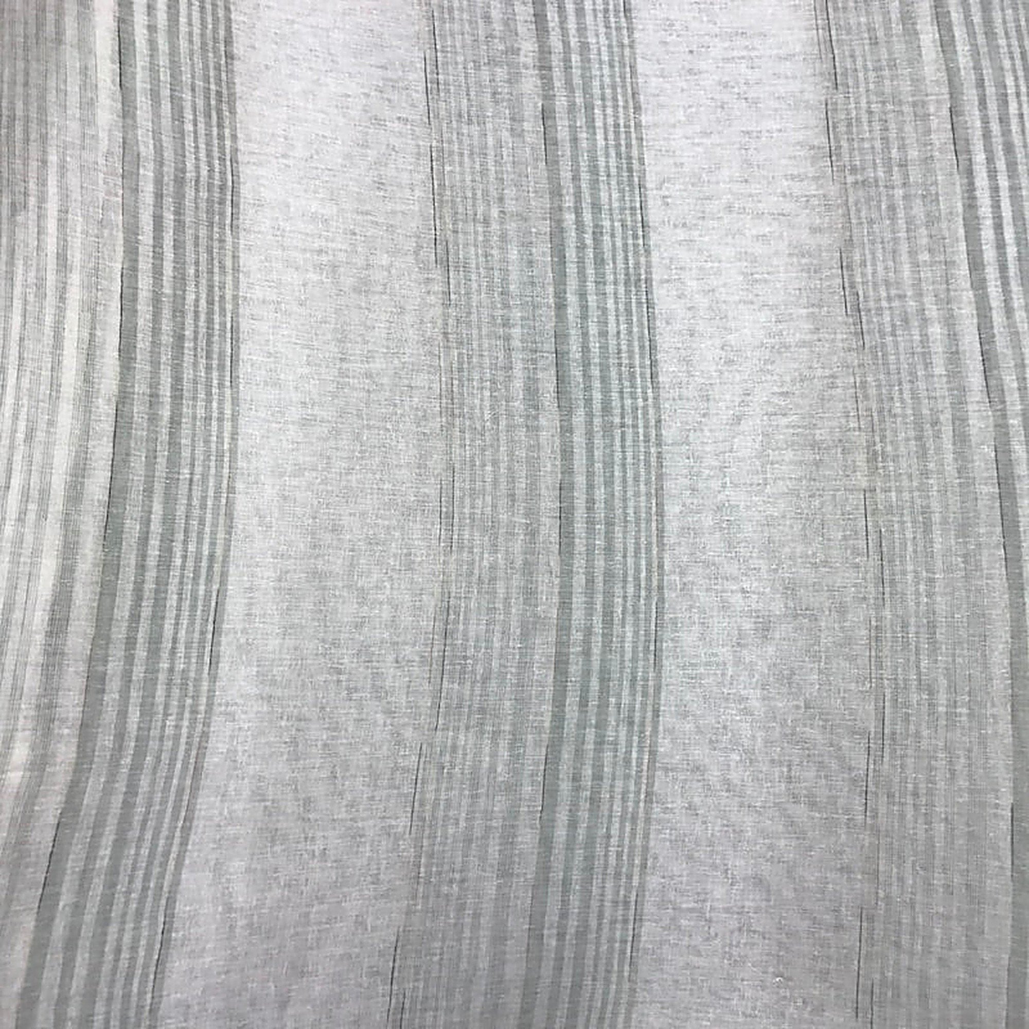 Morro Fabric in color Spa is a Two-Toned Striped Sheer Fabric pattern good for Drapery & Curtain Fabric