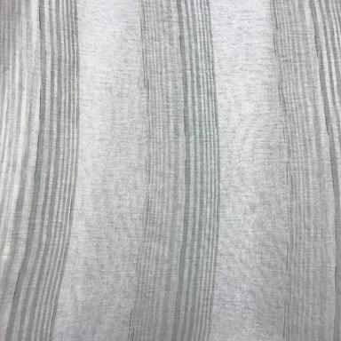 Morro Fabric in color Spa is a Two-Toned Striped Sheer Fabric pattern good for Drapery & Curtain Fabric
