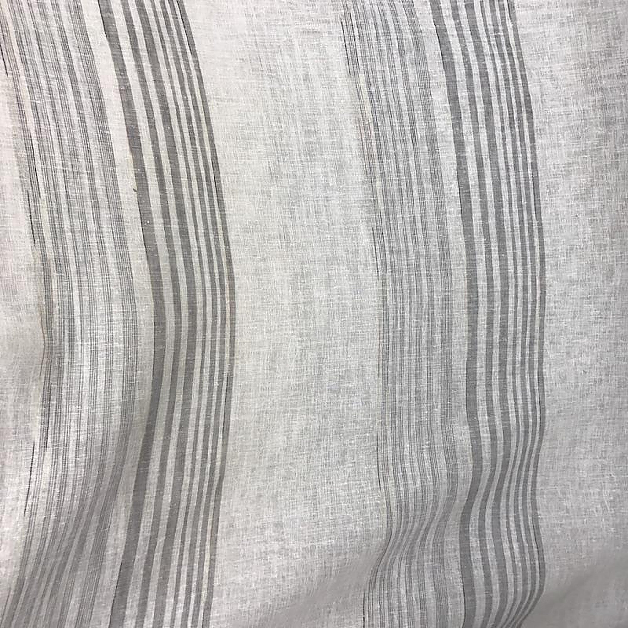 Morro Fabric in color Silver is a Two-Toned Striped Sheer Fabric pattern good for Drapery & Curtain Fabric