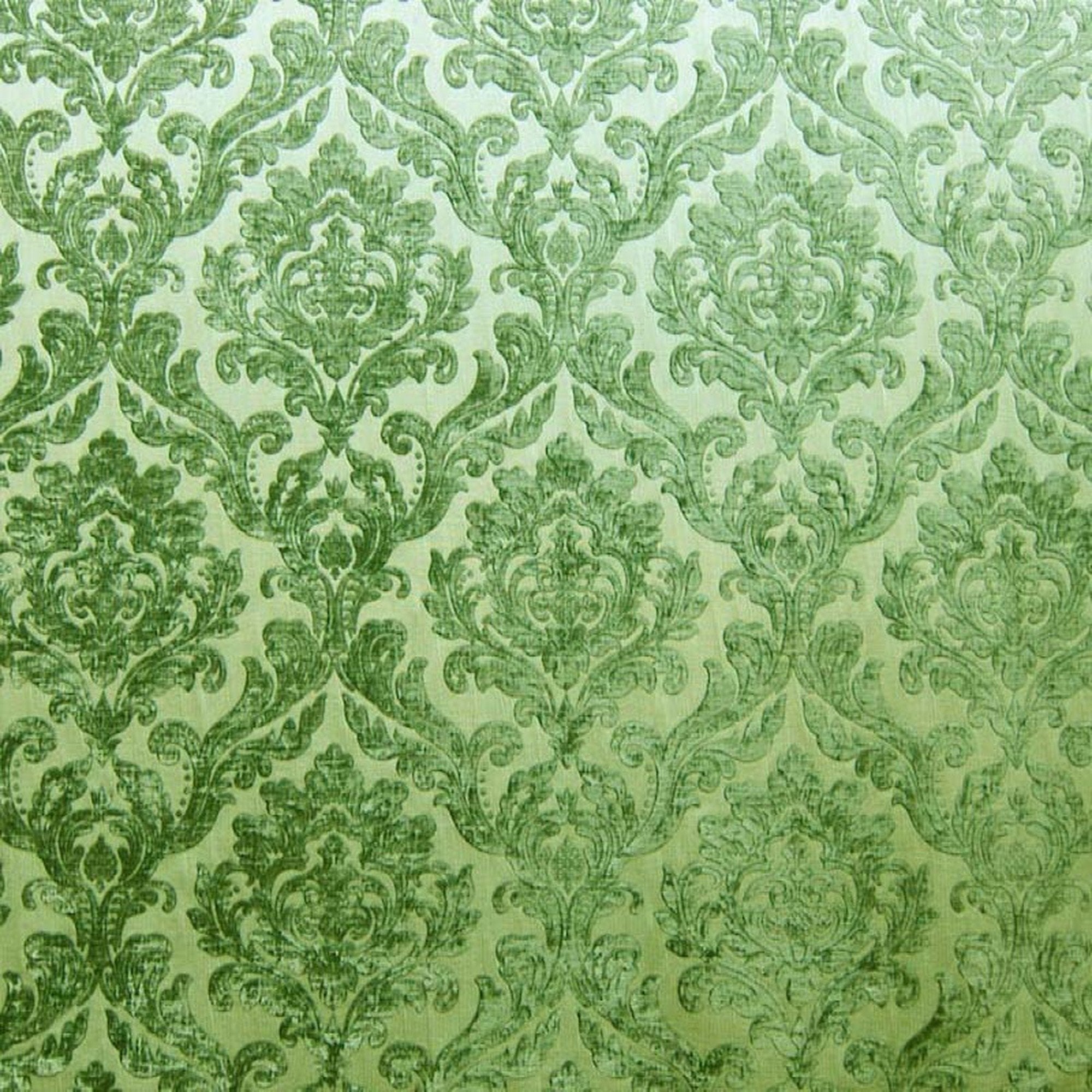 Neiman fabric in color Apple Green showcasing fabric two tone velvet upholstery fabric & drapery & curtain fabric.
