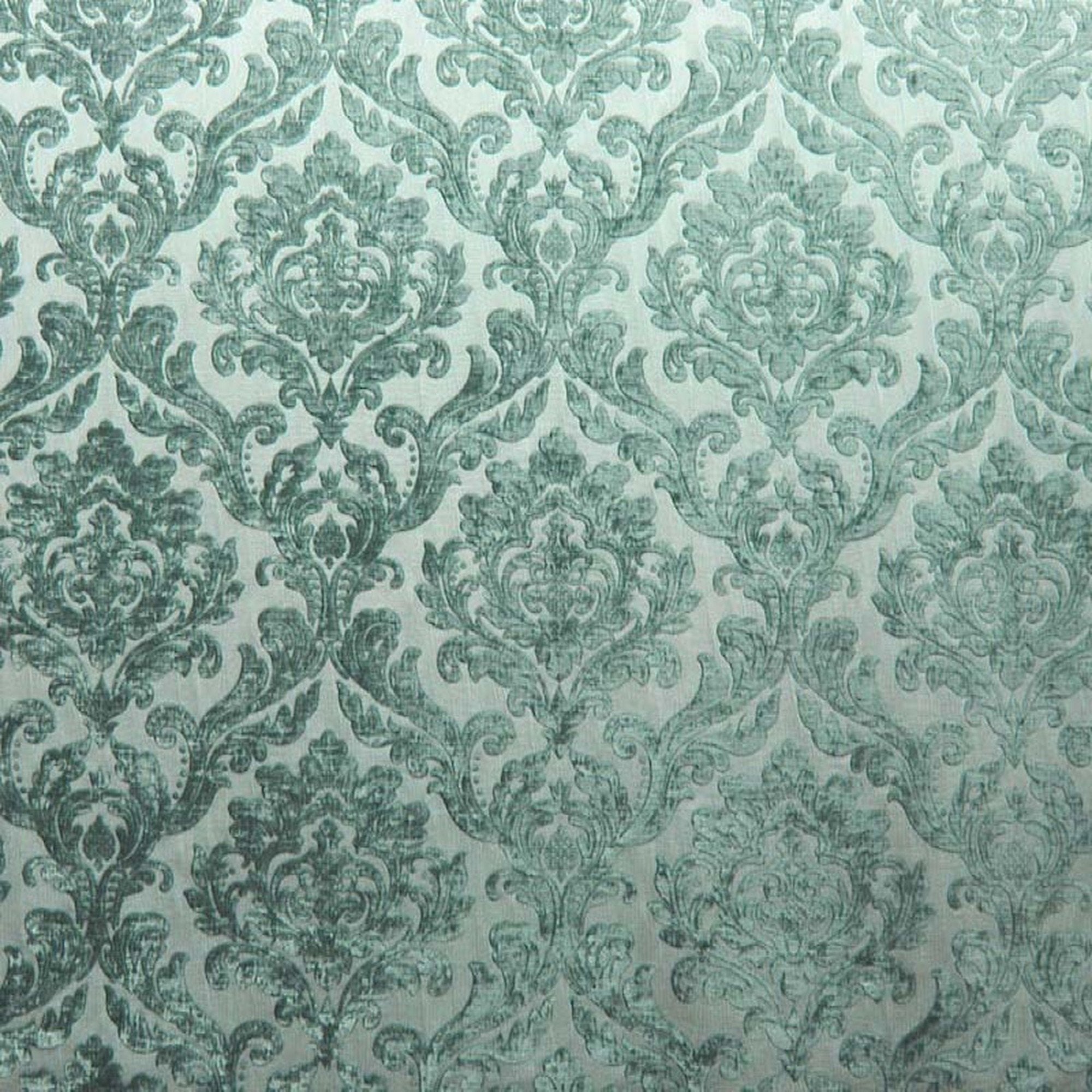 Neiman fabric in color Teal showcasing fabric two tone velvet upholstery fabric & drapery & curtain fabric.
