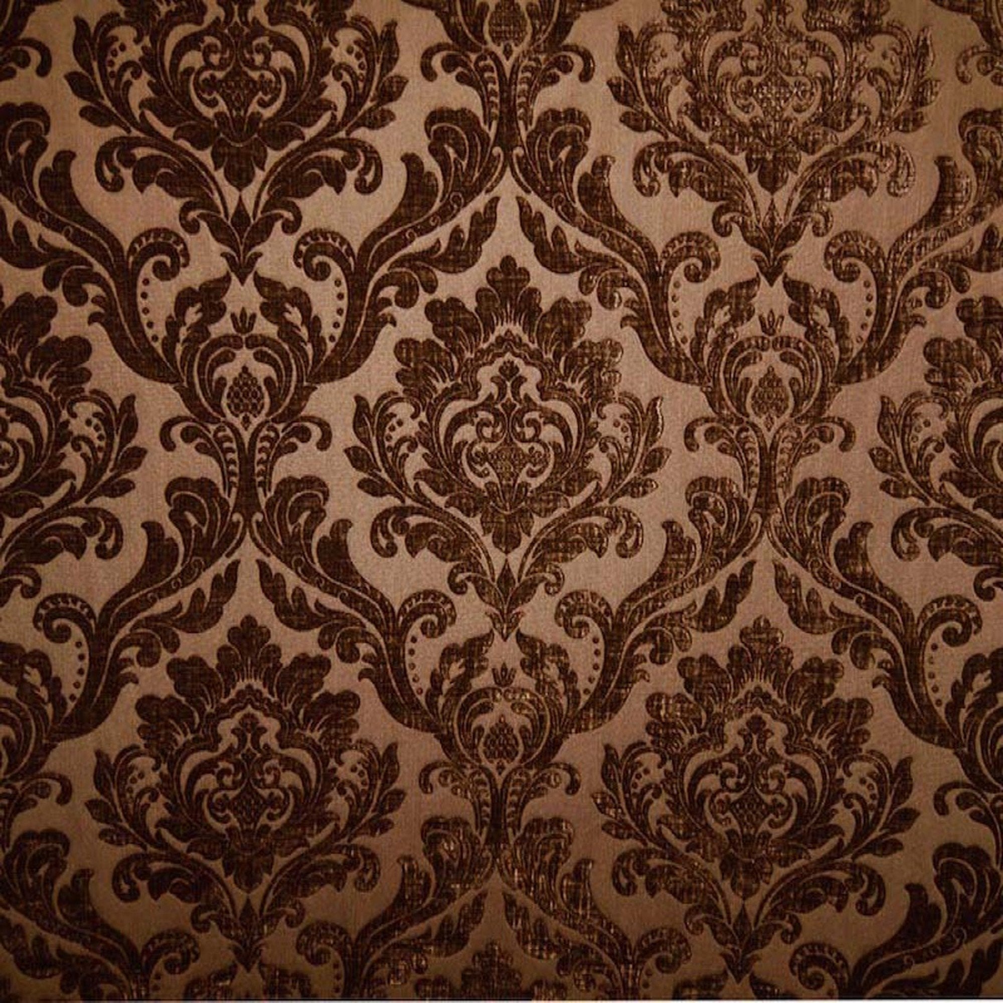 Neiman fabric in color Espresso showcasing fabric two tone velvet upholstery fabric & drapery & curtain fabric.