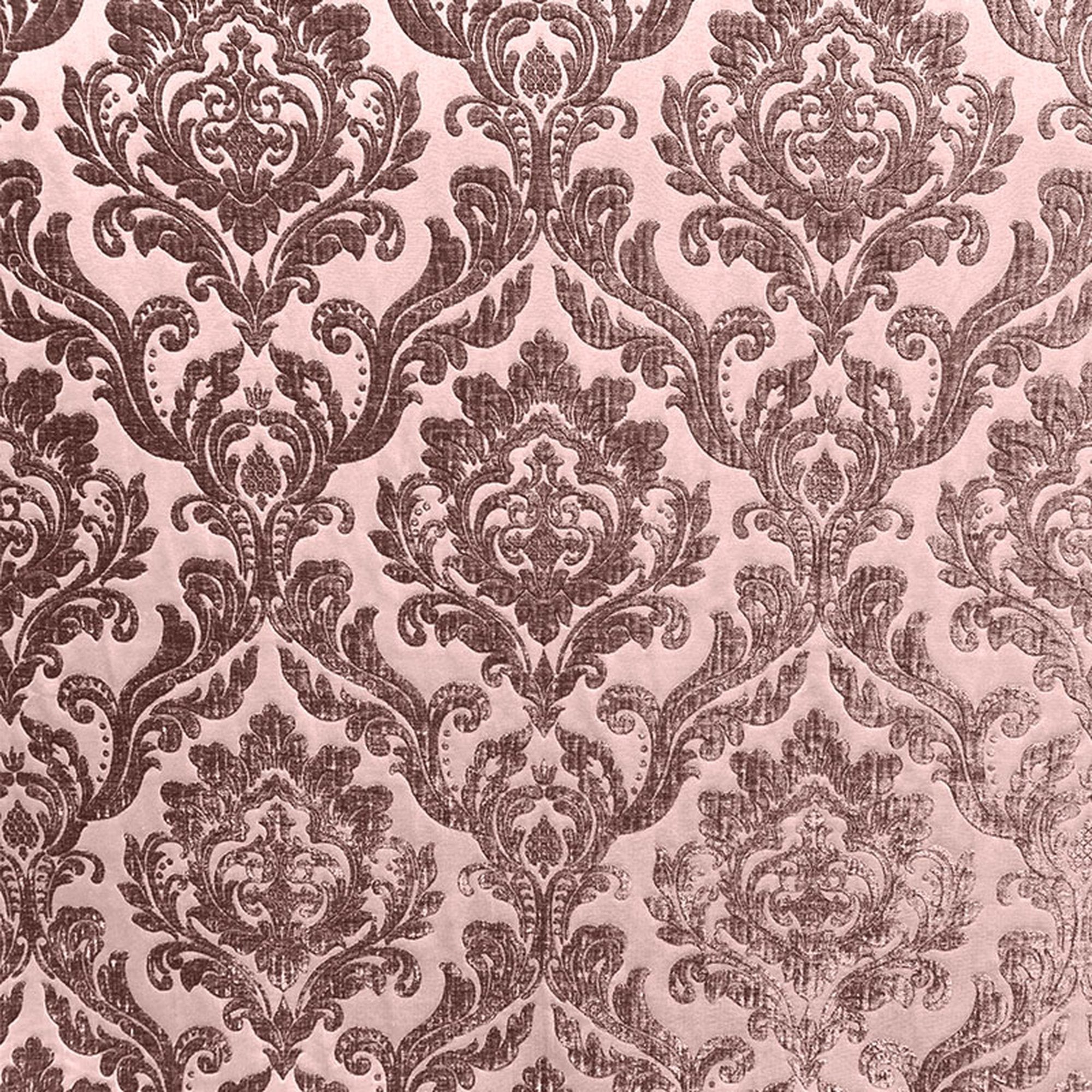 Neiman fabric in color Mauve showcasing fabric two tone velvet upholstery fabric & drapery & curtain fabric.
