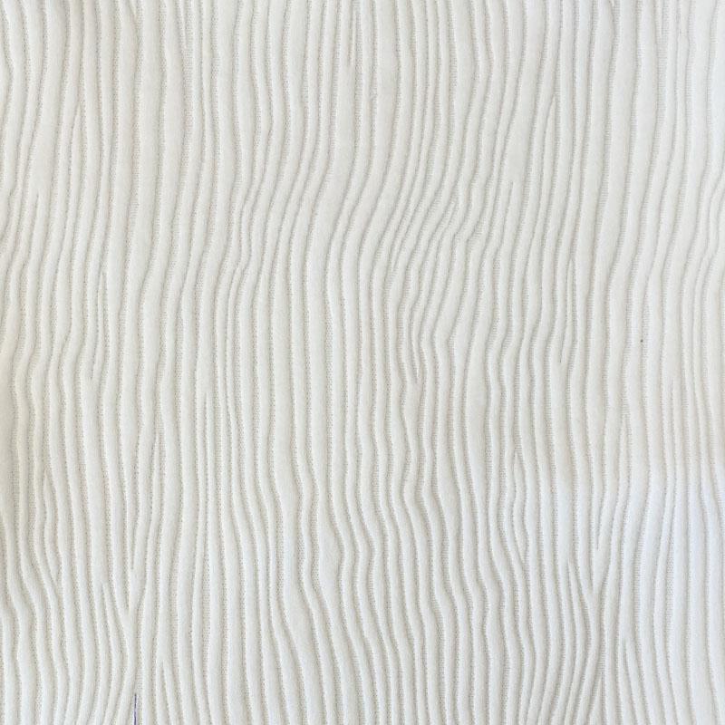 Oakley Fabric in color White is a Embossed Abstract Fabric pattern good for Drapery & Curtain Fabric