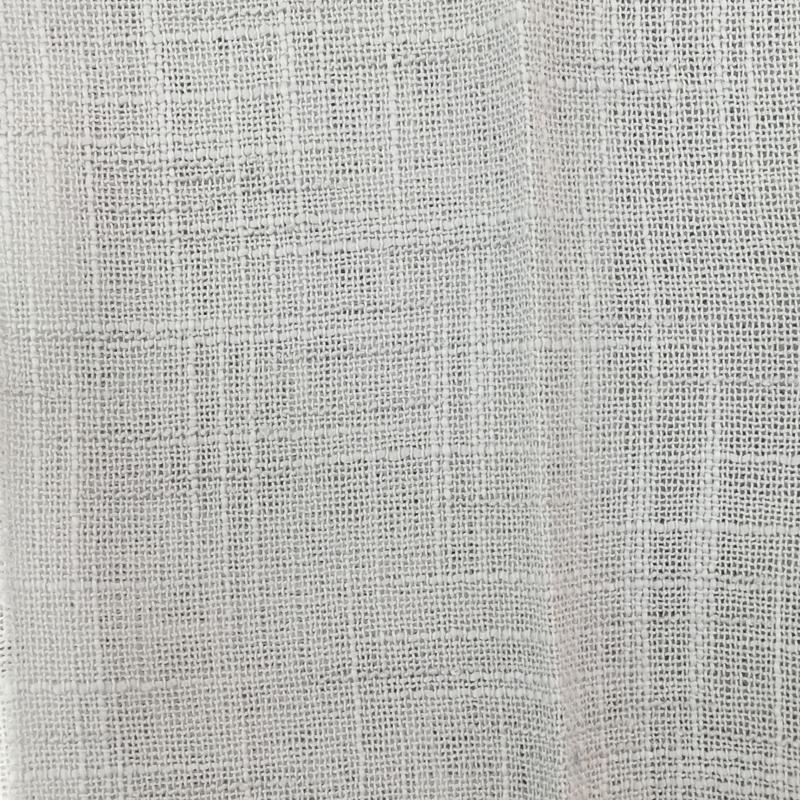 Oregano Fabric in color Silver is a Solid Sheer Fabric pattern good for Drapery & Curtain Fabric