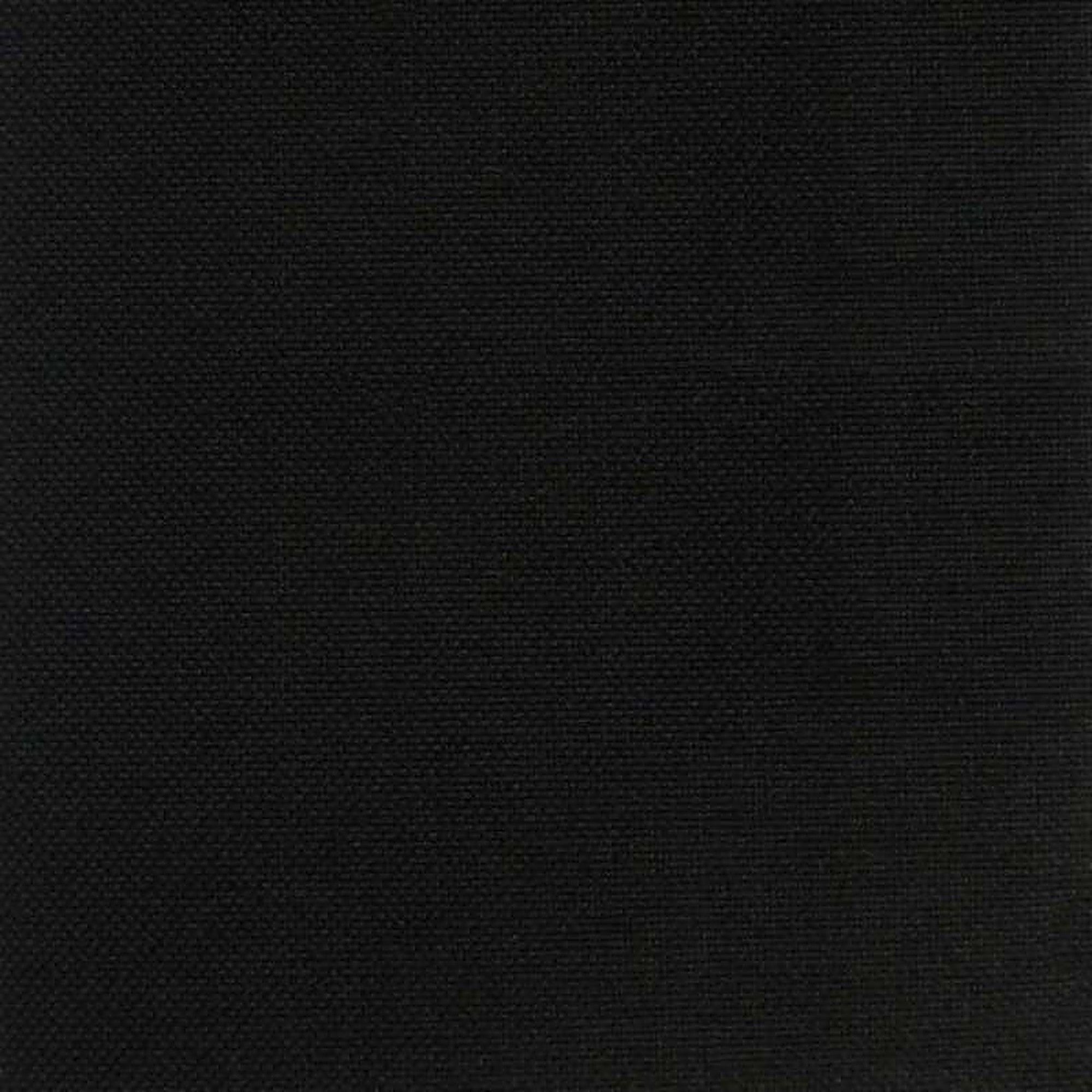 Cabo fabric in color Black showcasing fabric solid outdoor fabric upholstery fabric.