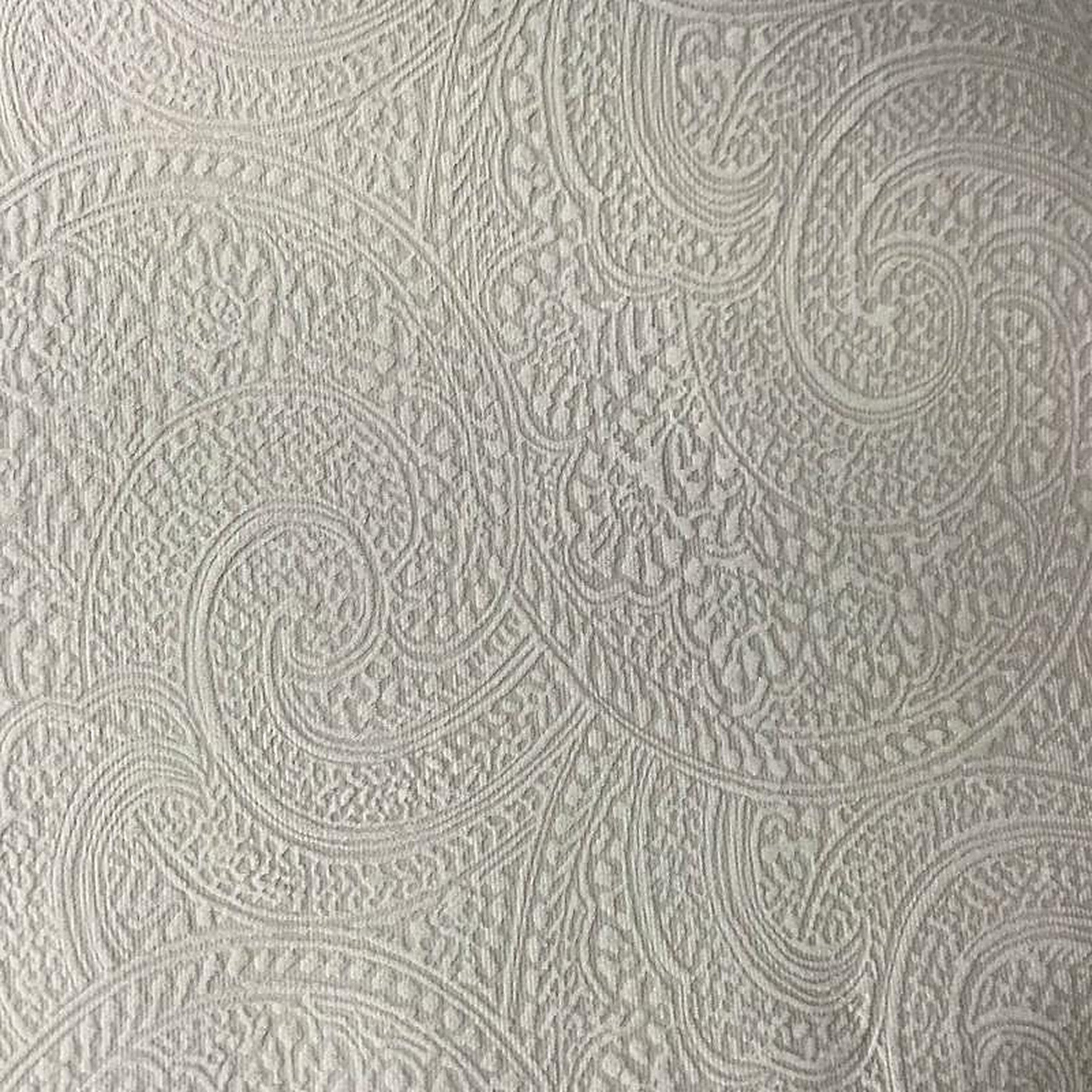 Pacey Fabric in color Flax is a Paisley Embossed Velvet Fabric pattern good for Upholstery Fabric
