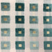 Patrick Fabric in color Teal is a Striped Square Geometric Velvet Fabric pattern good for Upholstery Fabric