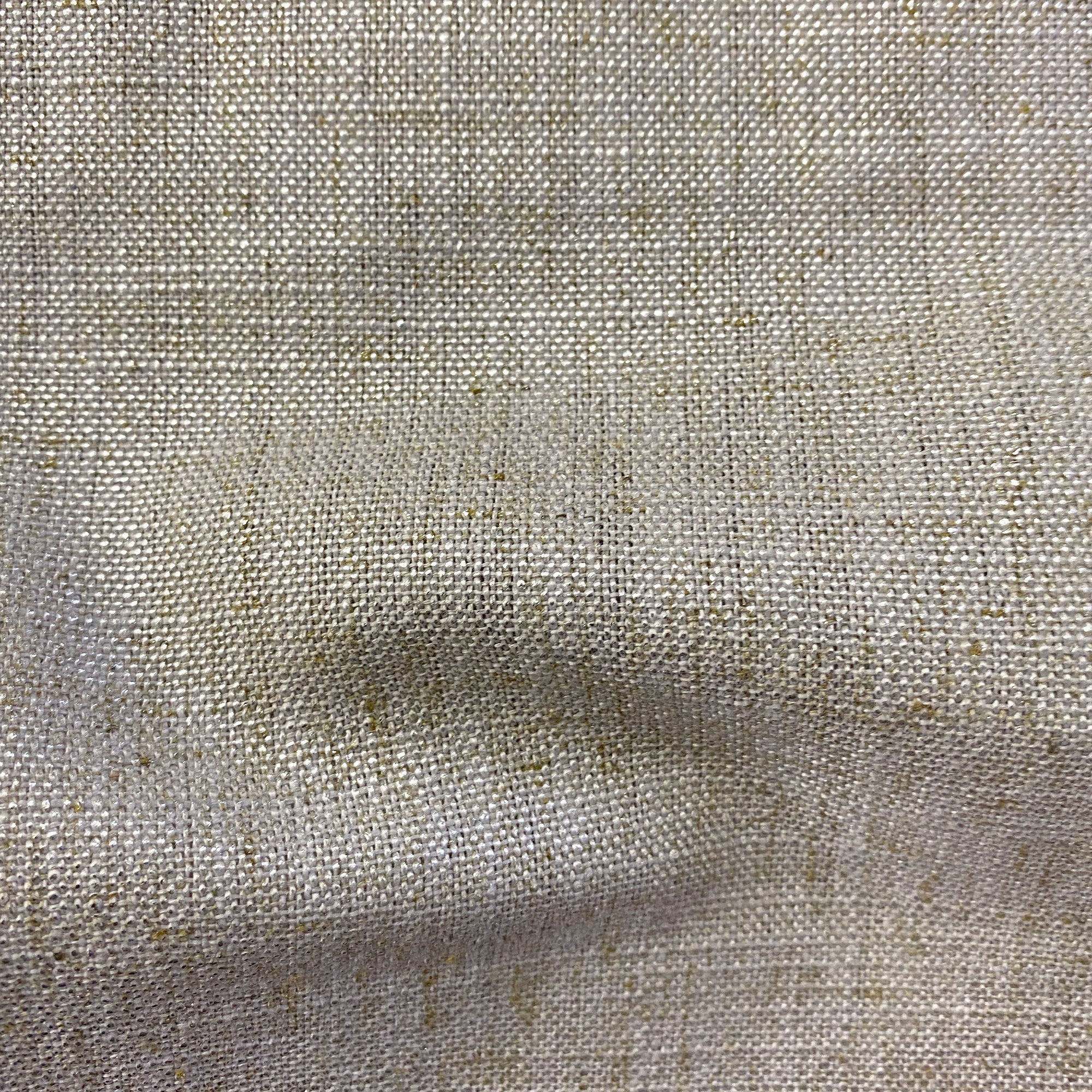Pixie Fabric | Solid Metallic Linen Blend
